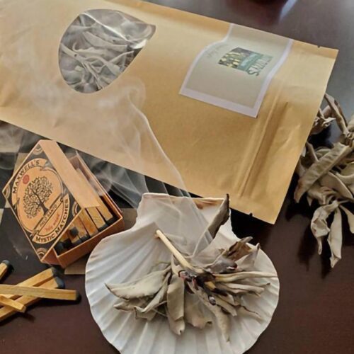 White Sage - Salvia Apiana - Dried Smudging Sage