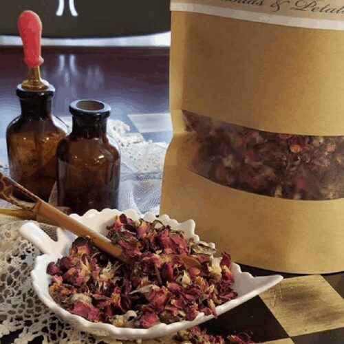 Rose Buds and Petals