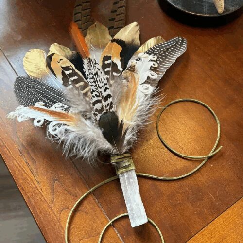 NEW Extra Spirits . . . Large Smudging Sage Fan Only